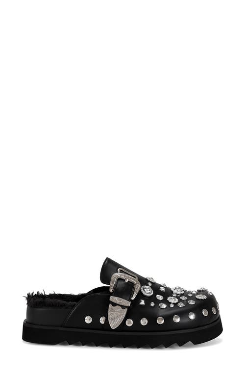 Shop Azalea Wang Chatter Buckle Mule In Black