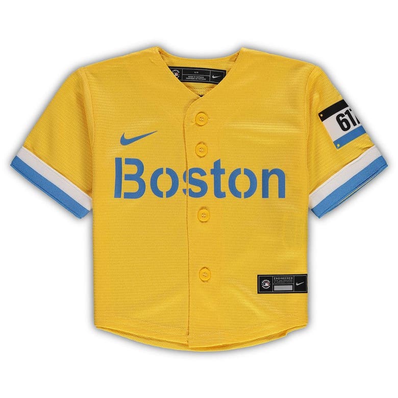 Red Sox Wear Yellow, Nike Launches New MLB City Connect Uniform