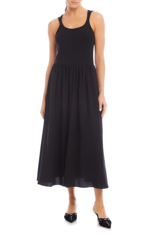 FIFTEEN TWENTY Billy Tank Dress Black at Nordstrom,