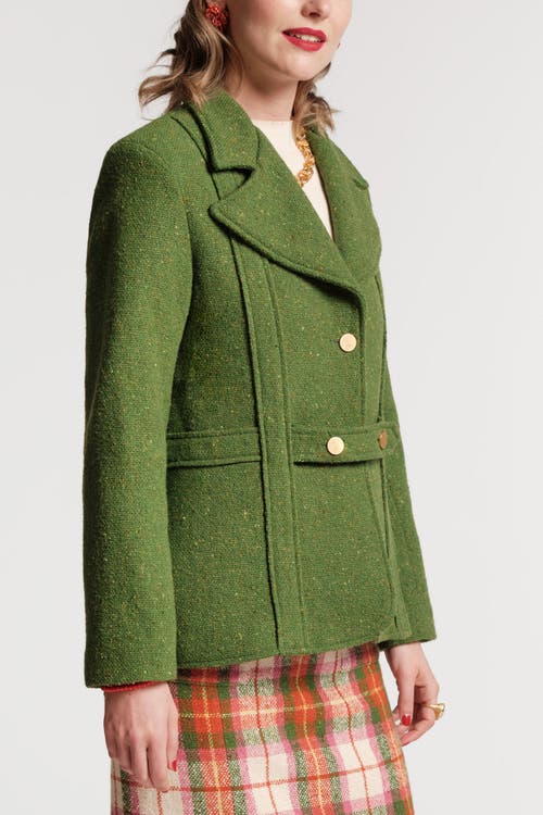FRANCES VALENTINE FRANCES VALENTINE BOBBY BLAZER CENTRAL PARK PLAID WOOL