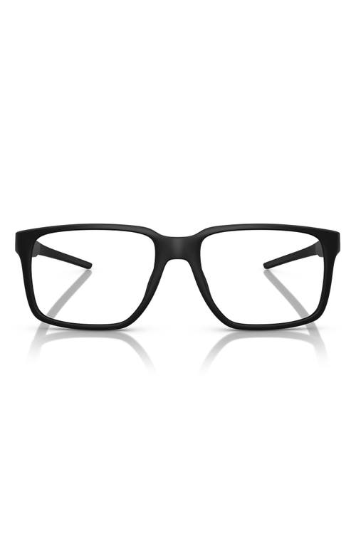 Scuderia Ferrari 56mm Square Optical Glasses In Matte Black