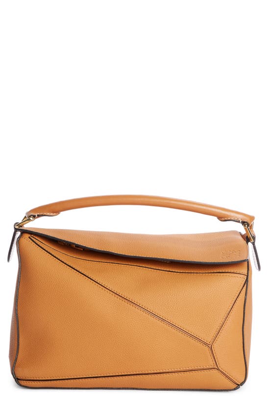LOEWE PUZZLE MEDIUM LEATHER SHOULDER BAG,322.12KS20