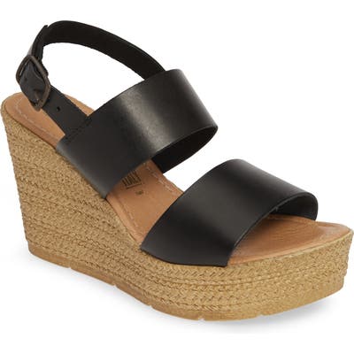 Seychelles Downtime Wedge Sandal, Black