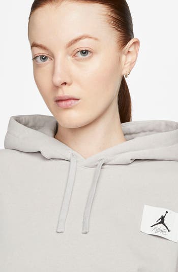 Jordan flight hoodie online grey