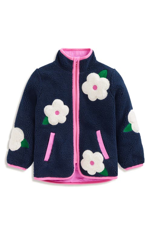 Mini Boden Kids' Fleece Jacket In Blue