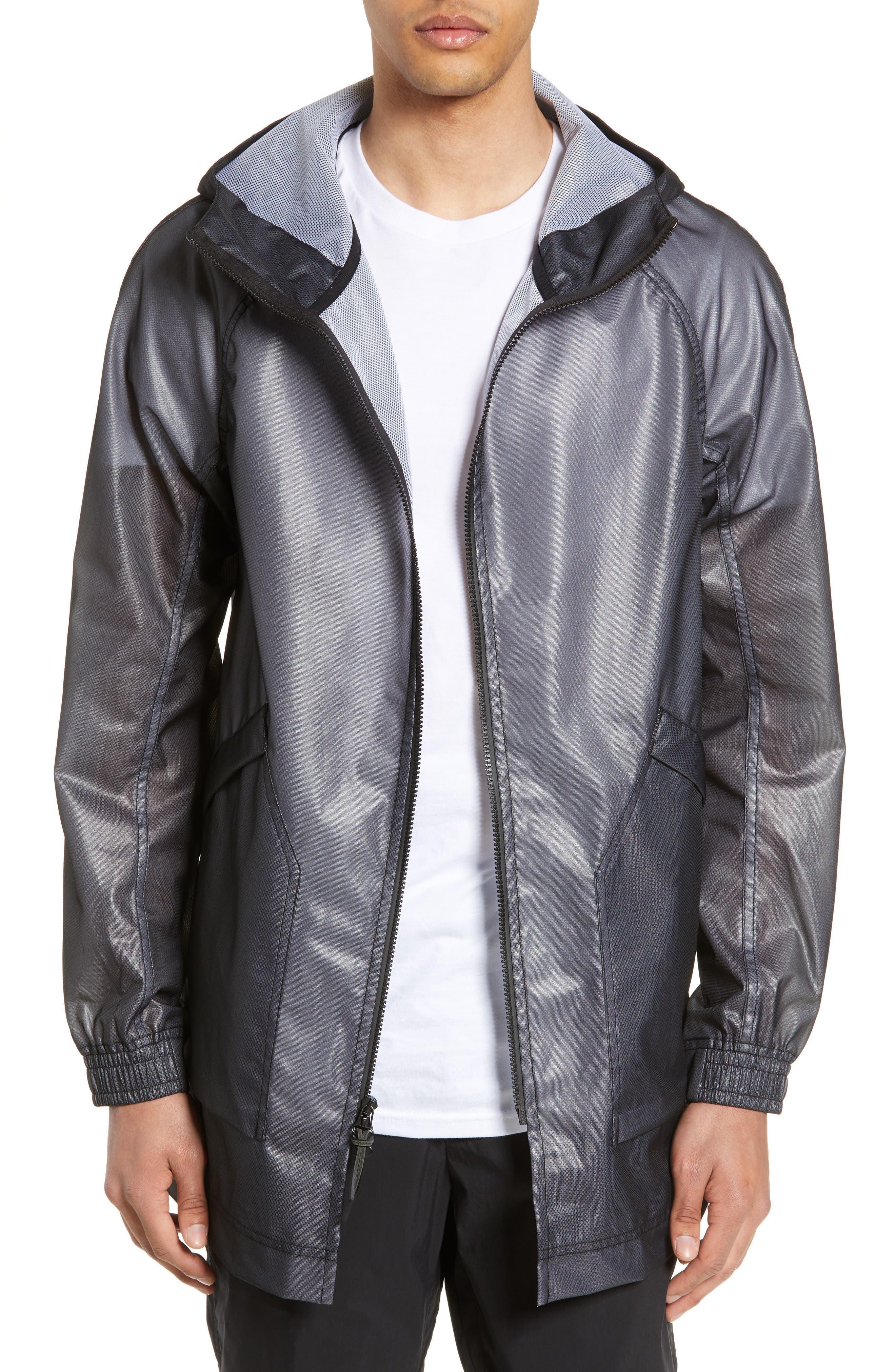 Wings + Horns Storm Rain Jacket, Black