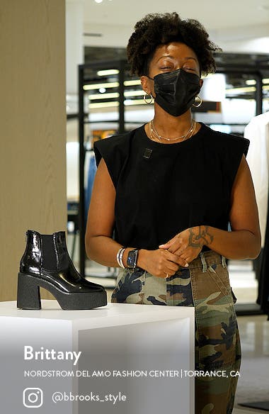 steve madden partial bootie