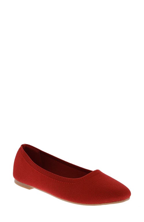 Shop Mia Brendy Ballet Flat In Red