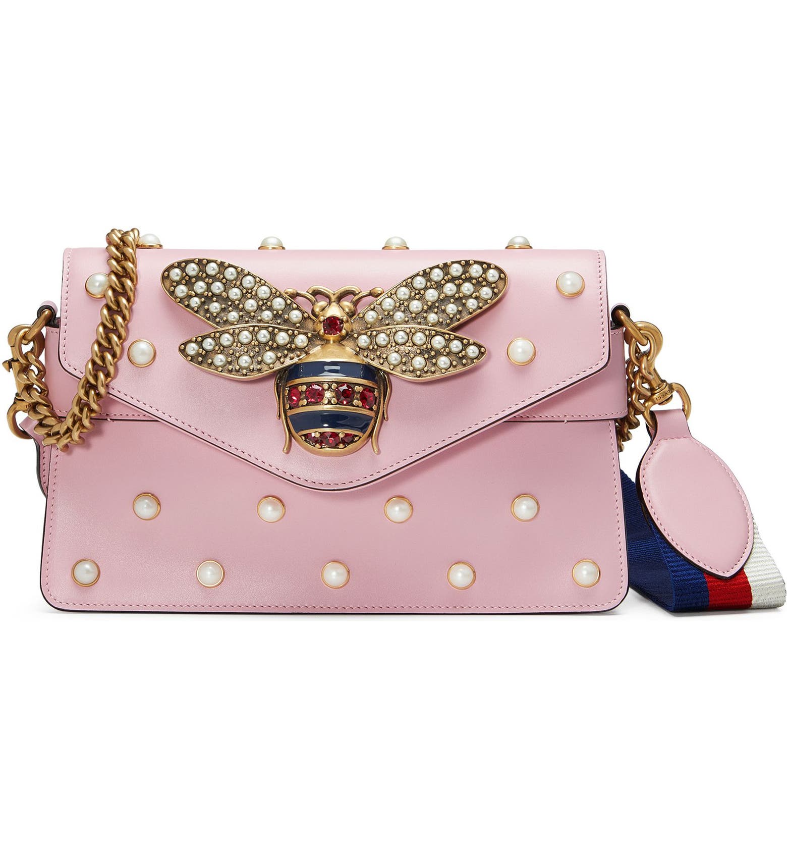 Gucci Mini Broadway Leather Shoulder Bag | Nordstrom