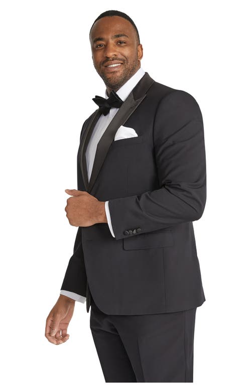 Johnny Bigg Elvis Tuxedo Suit Jacket In Black