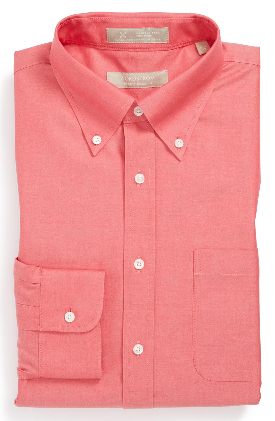 nordstrom smartcare pinpoint dress shirt
