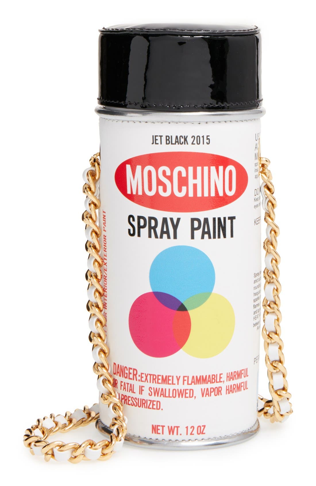 Moschino 'Spray Paint Can' Leather 