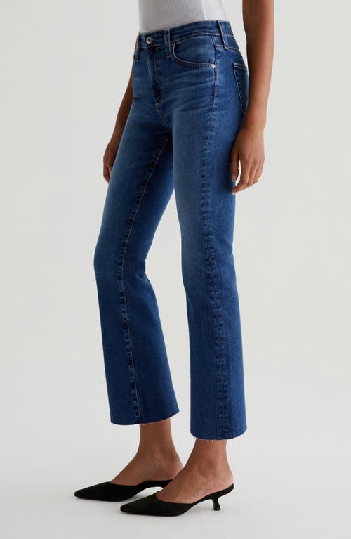 Shop Ag Farrah Mid Rise Crop Bootcut Jeans In Lucerne