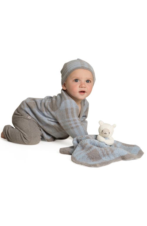 Barefoot Dreams Cozychic Ultra Lite™ Cardigan, Pants, Beanie & Blanket Set In Sky/dove Gray