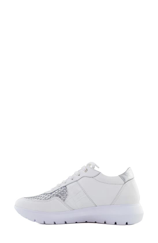 Shop Marc Joseph New York Banes Court Sneaker In White Napa Soft