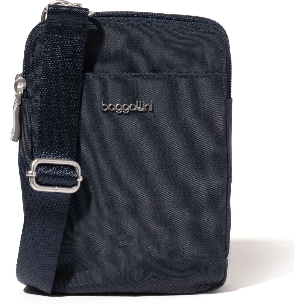 Baggallini Modern Take Two Rfid Crossbody Bag In French Navy