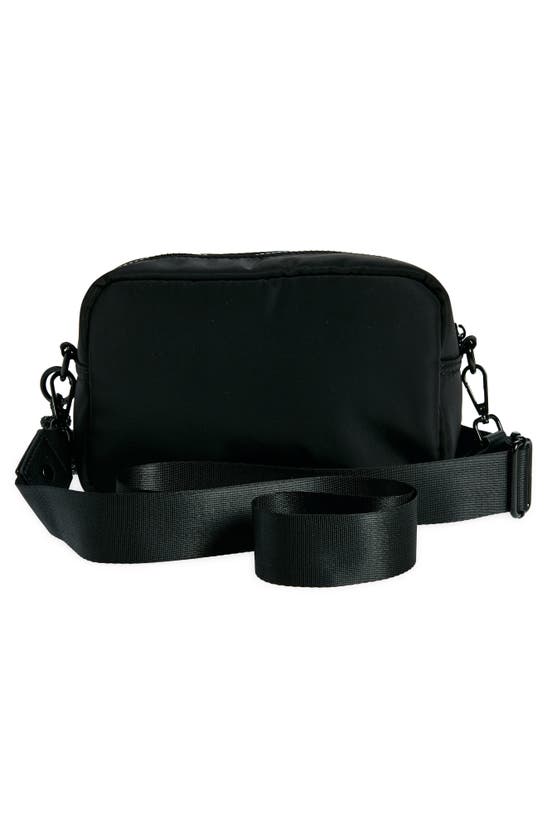 Shop Madden Girl Padded Camera Bag In Black