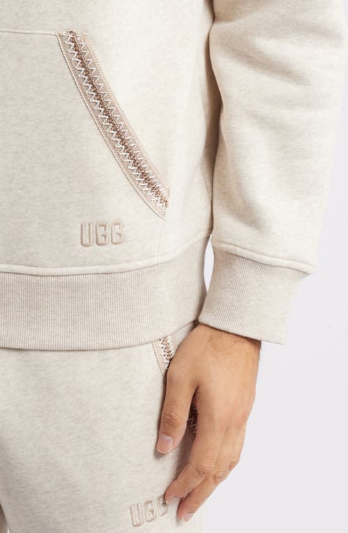 Shop Ugg(r) Tasman Pullover Hoodie In Caribou Heather