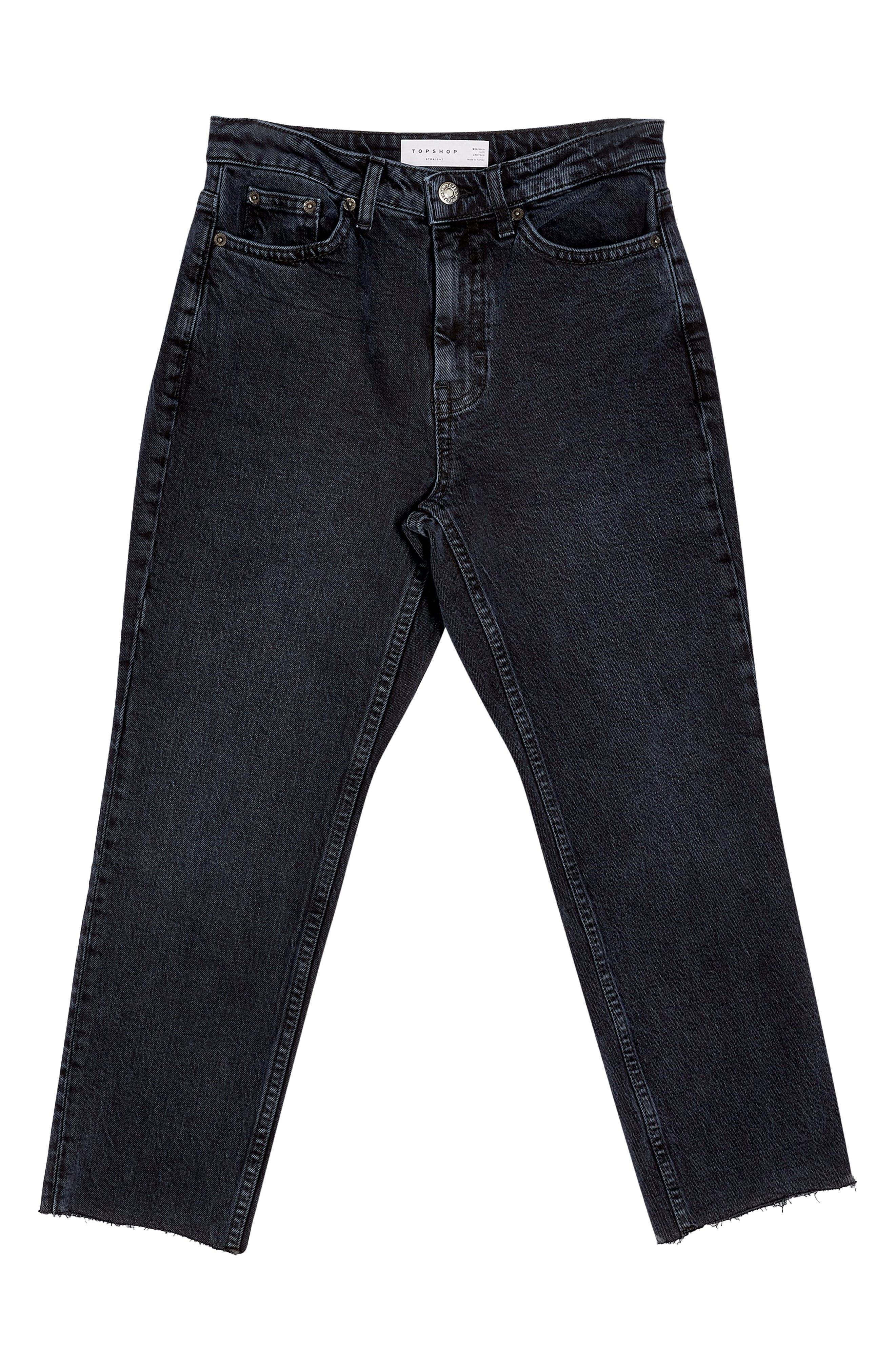 topshop chicago crop slim straight jeans