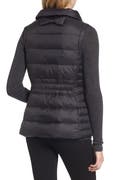 kate spade new york quilted puffer down vest with faux fur trim | Nordstrom