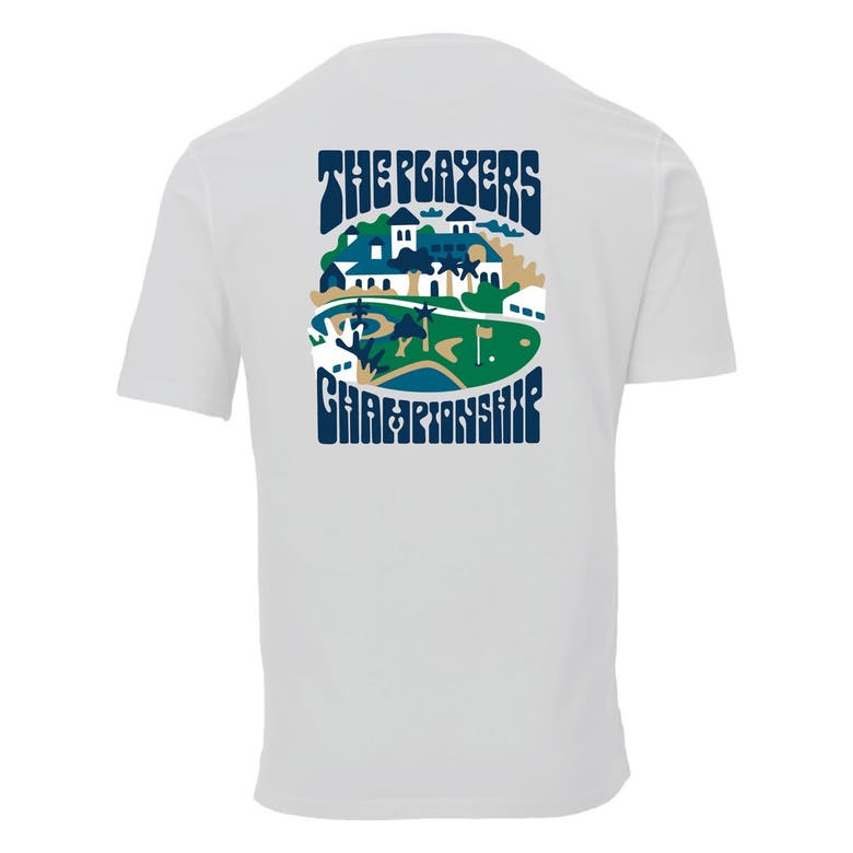 Shop Ahead White The Players Retro Clubhouse Chapman T-shirt