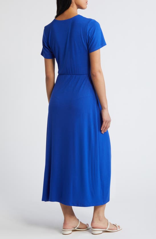 Shop Loveappella Midi Dress In Royal