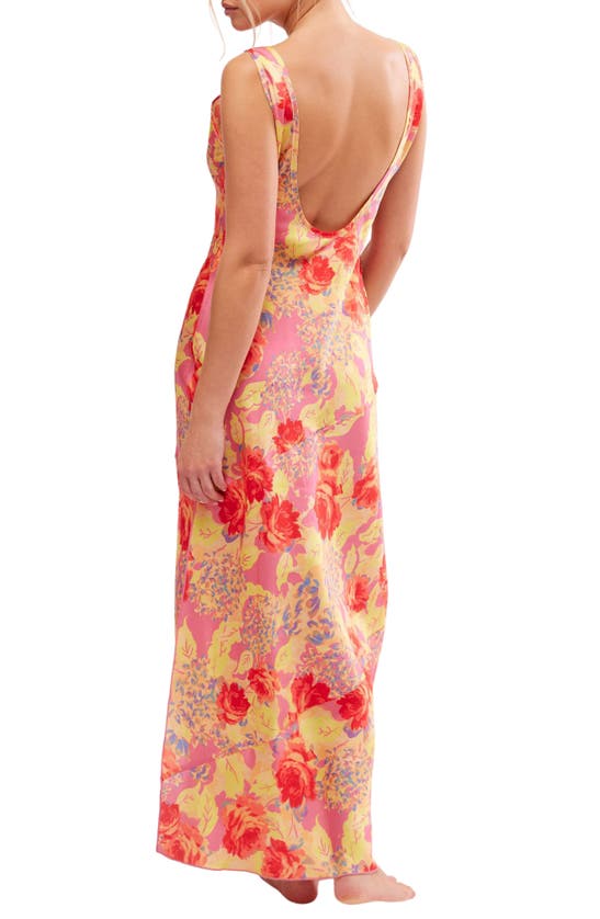 Shop Free People Worth The Wait Floral Maxi Dress In Fiesta Combo