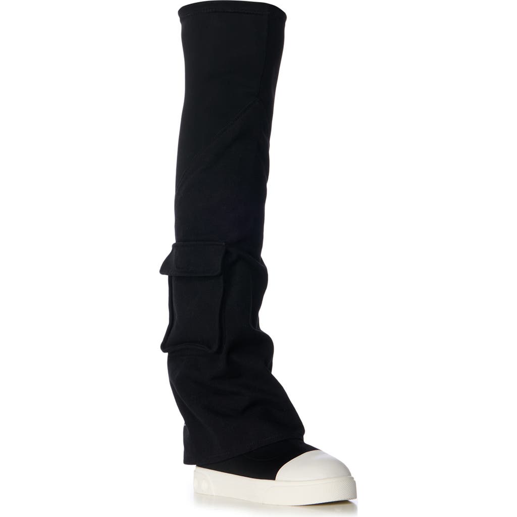 Azalea Wang Tazula Slouch Boot In Black