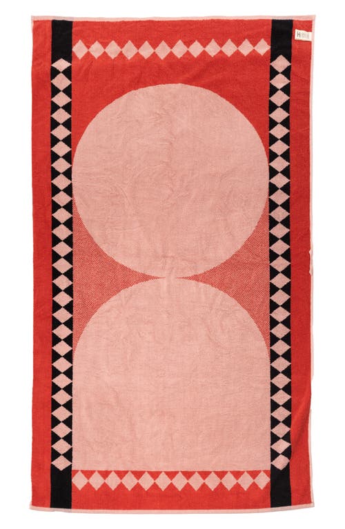 Shop Business & Pleasure Business And Pleasure Co The Beach Towel In Pink Diamond