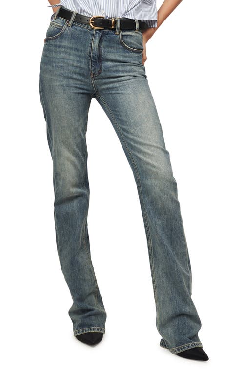 Equipment Lyna Bootcut Jeans in Light Vintage Wash 