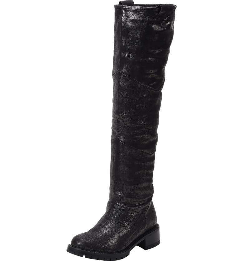 Ross & Snow Elena Waterproof Genuine Shearling Lined Knee High Boot ...