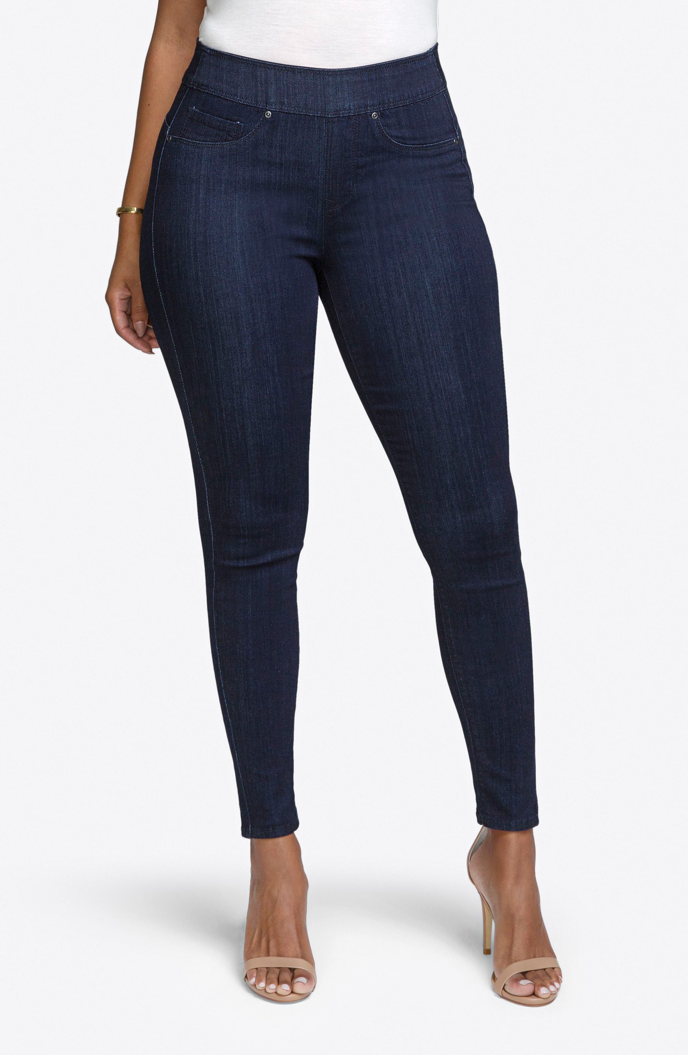 Plus Size Curves 360 By Nydj Sculpted Denim Leggings, Blue
