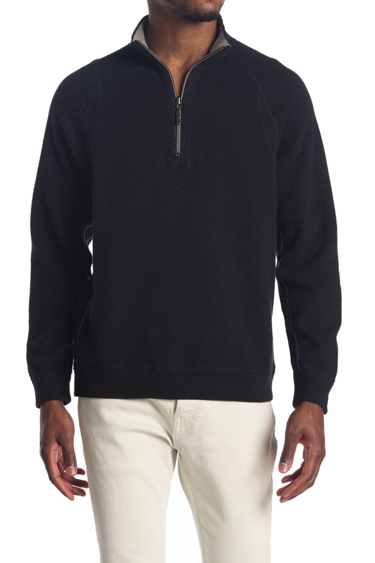tommy bahama half zip pullover