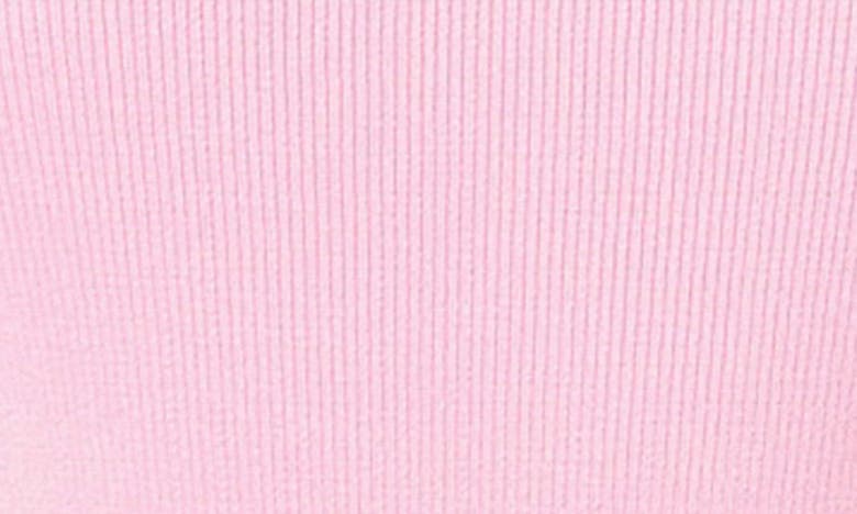 Endless Rose Scallop Square Neck Sweater In Pink