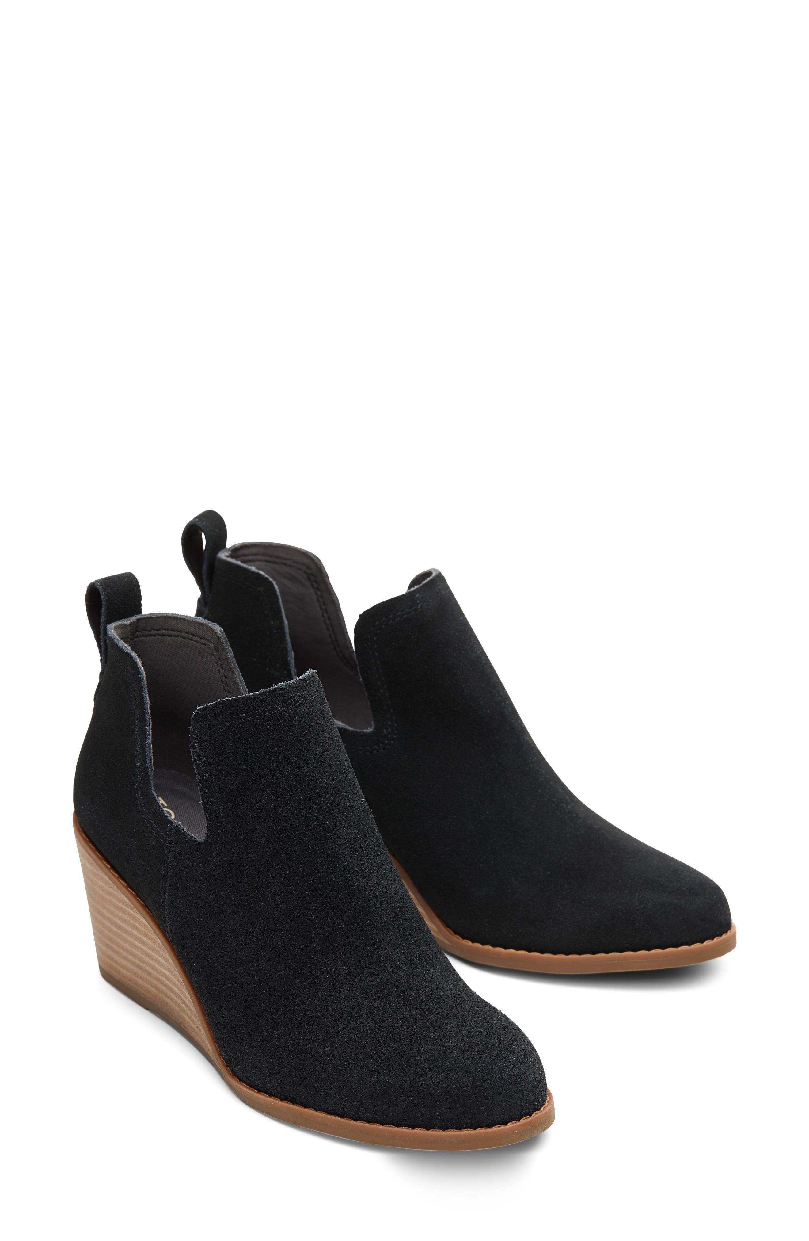 black wedge booties | Nordstrom