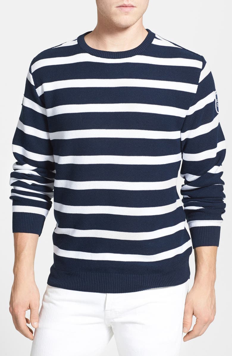 Paul&Shark 'Admirals Collection' Stripe Crewneck Sweater | Nordstrom