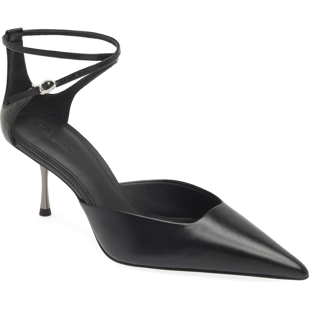 CULT GAIA CULT GAIA VALEZ ANKLE STRAP POINTED TOE PUMP