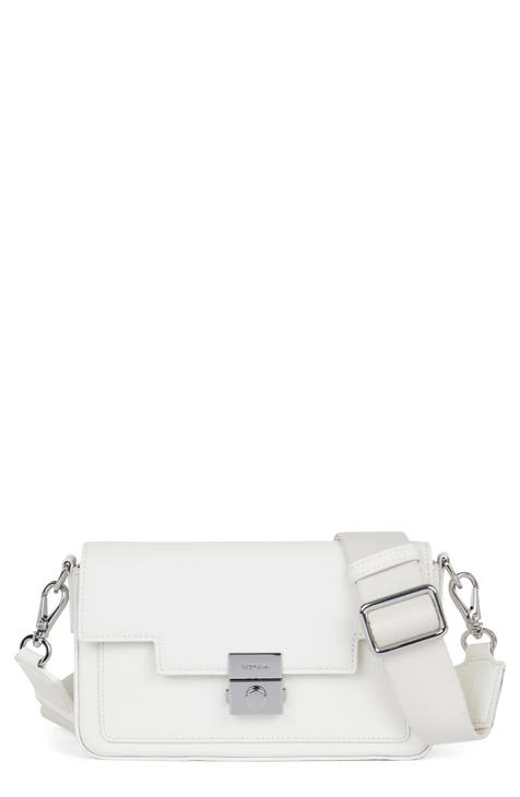 Bao Bao Issey Miyake Lucent Crossbody Bag in White at Nordstrom
