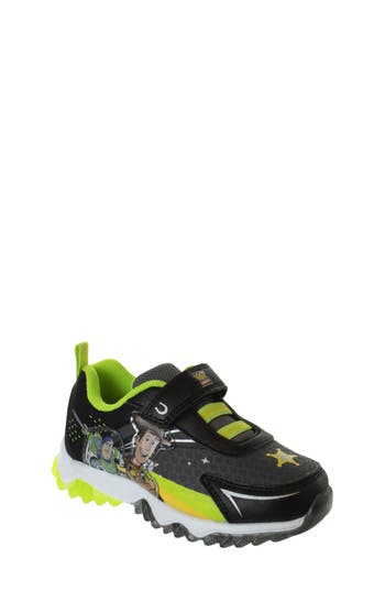 Josmo Kids' Toy Story Sneaker In Black/green