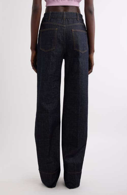 GIVENCHY GIVENCHY WIDE HEM STRAIGHT LEG JEANS