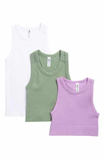 90 Degree By Reflex, Tops, 9 Degree By Reflex Ribbed Racerback Tank Top