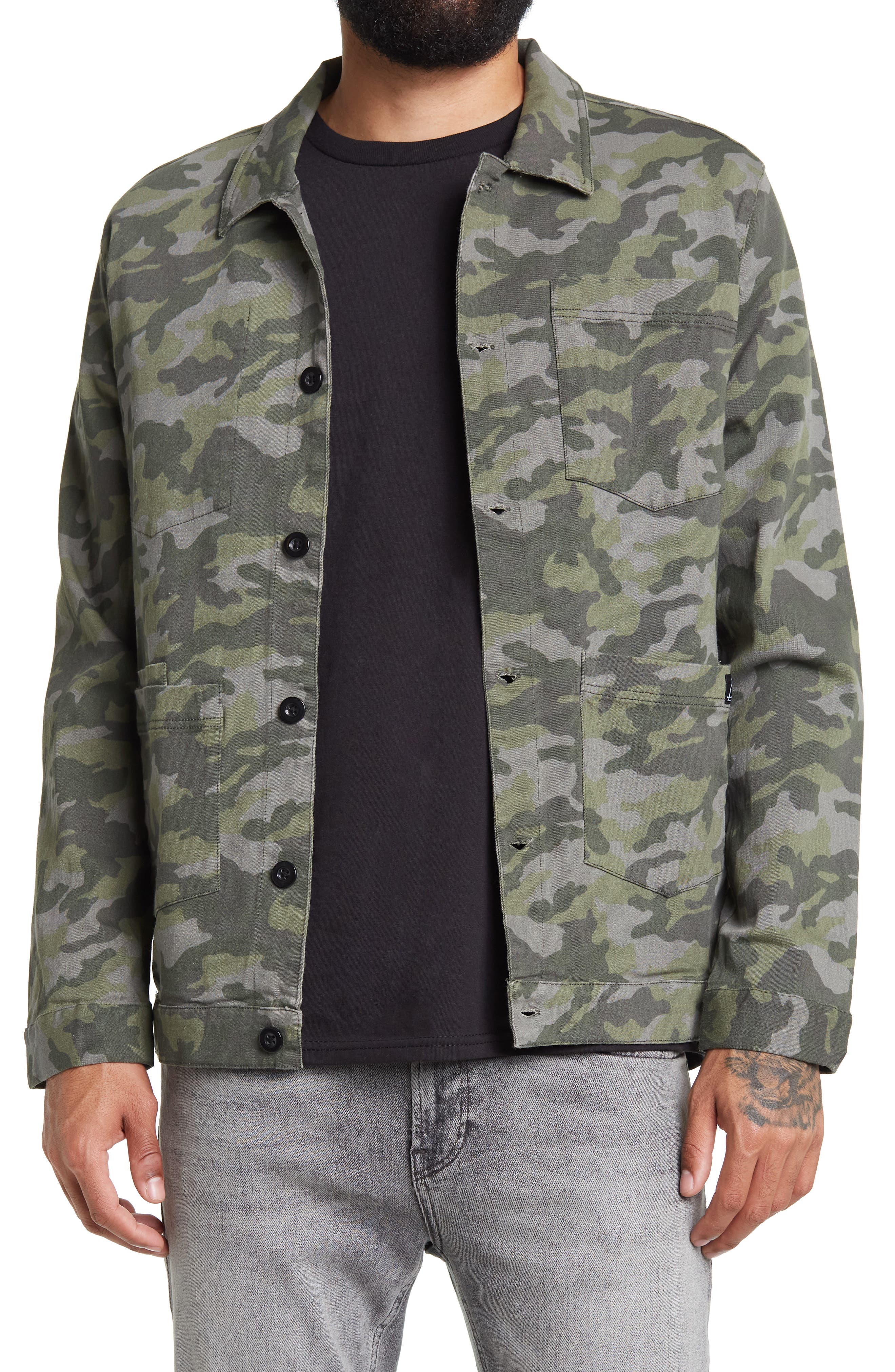 army print jacket