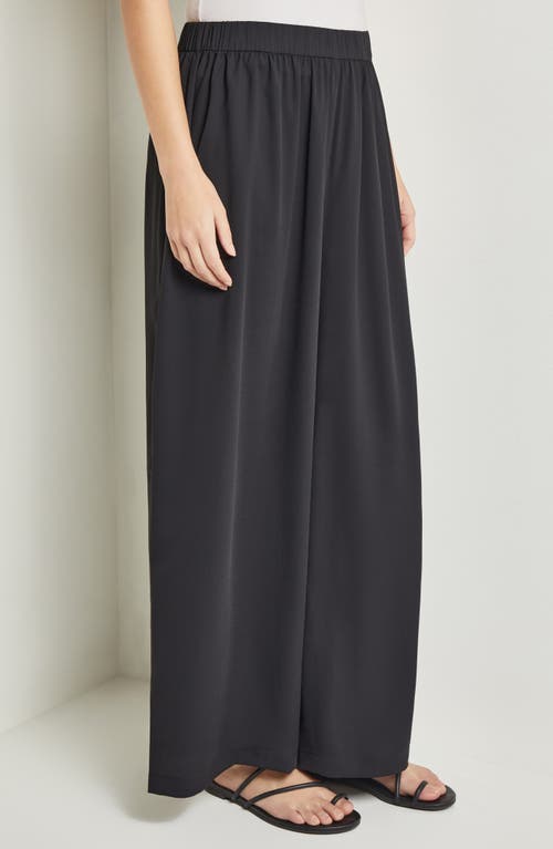 Shop Misook Wide Leg Pants In Black