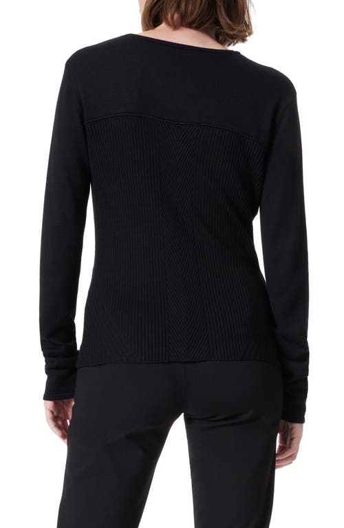 Shop Do By Dee Ocleppo Rib Sweater In Black