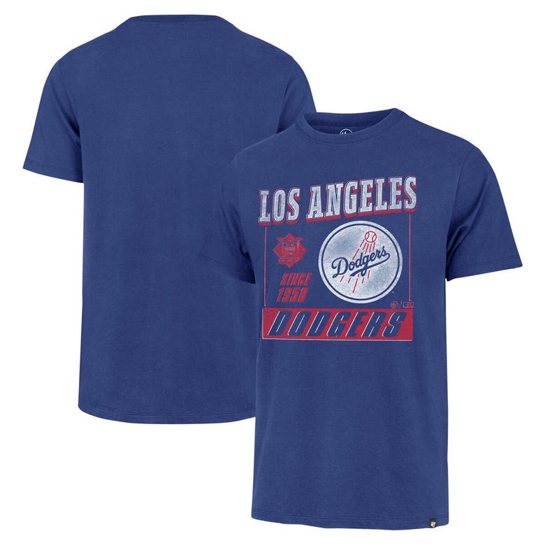47 ' Royal Los Angeles Dodgers Outlast Franklin T-shirt