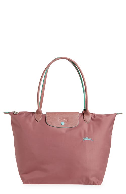 Longchamp Le Pliage Shoulder Bag in Antique Pink