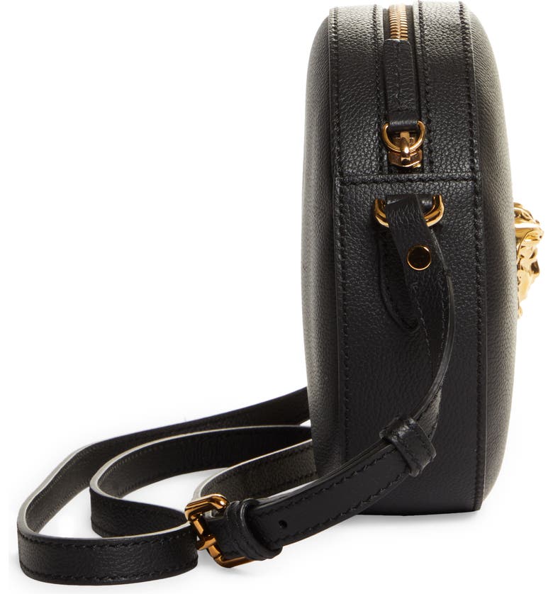 Versace La Medusa Round Leather Camera Bag | Nordstrom