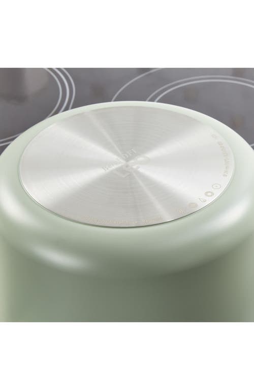 Berghoff Leo Balance 5.8-quart Nonstick Covered Stockpot In Sage
