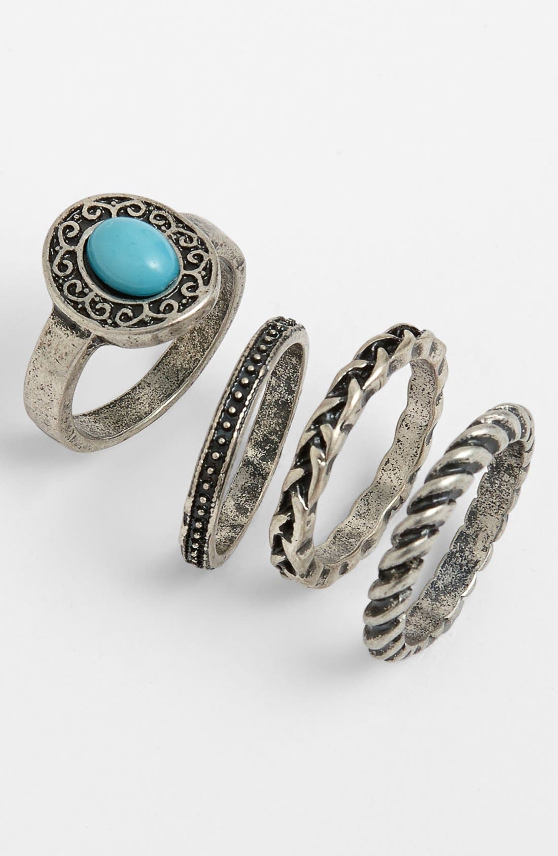Carole Stackable Rings (Set of 4) Nordstrom