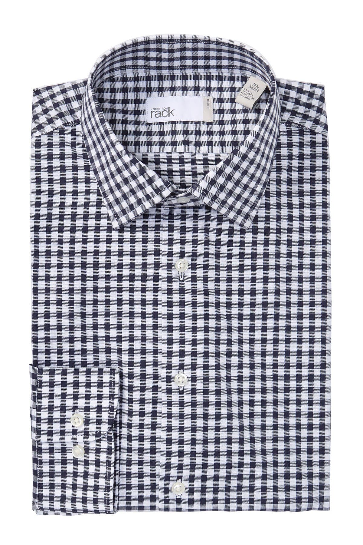 nordstrom trim fit dress shirt